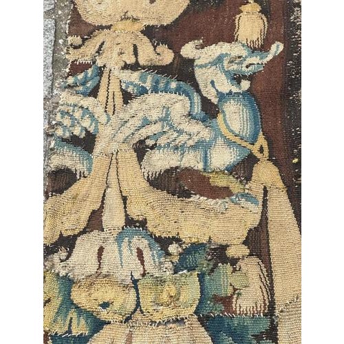 Antique French Aubusson Tapestry For Sale - Image 12 of 18