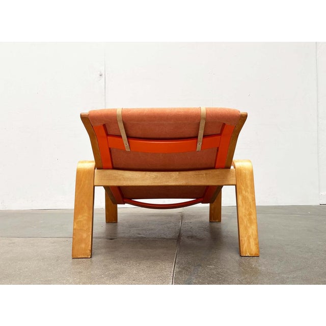 Mid-Century Modern Pulkka Lounge Chair by Ilmari Lappalainen for Asko, 1960s For Sale - Image 17 of 18
