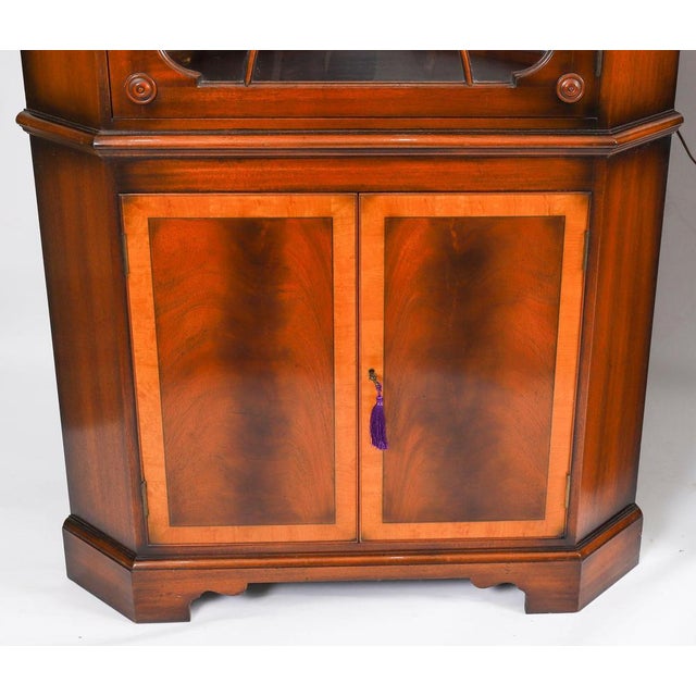 Vintage Dining Table, Chairs, Sideboards and Corner Cabinets from Harrods, 20th Century, Set of 17 For Sale - Image 14 of 18