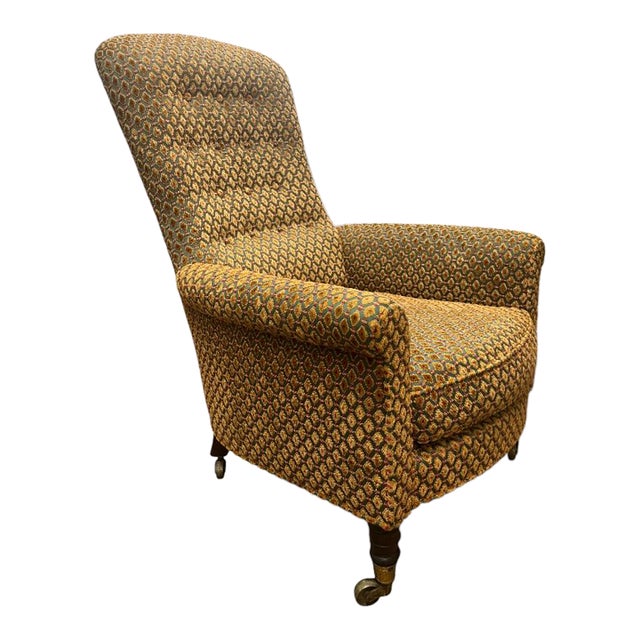 Late 19th Century Armchair in the Style of Howard & Sons For Sale