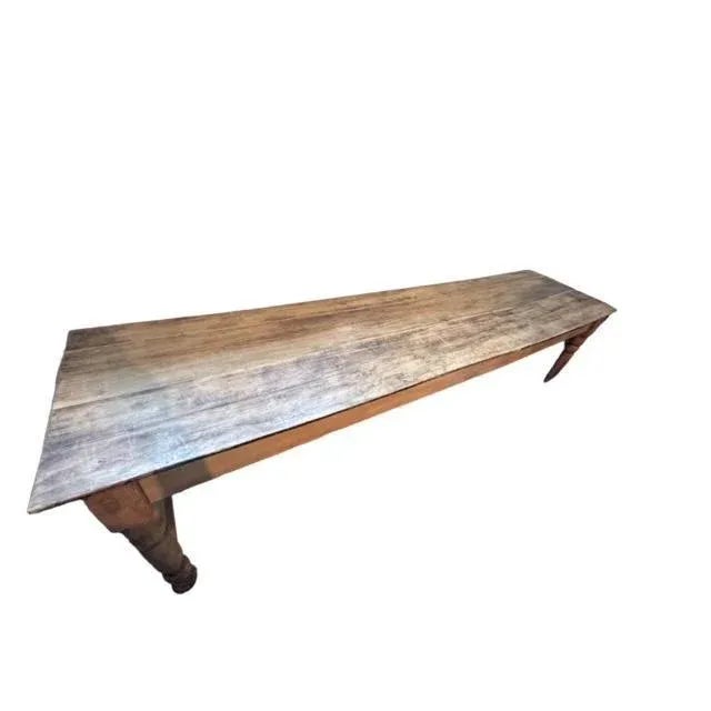 Late 19th Century Deidre Late 19th Century Spanish Santa Fe Style Table For Sale - Image 5 of 9