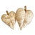 Wood 2 Woven Leaf Baskets - Rustic Bohemian Wall Decor or Tabletop Catch All For Sale - Image 7 of 7