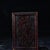 1990s Vintage Chinese Zitan Wood Sliding Lid Box With Mother of Pearl Lotus Inlay For Sale - Image 5 of 9