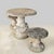 Reconstituted Stone Garden Set, 1970s, Set of 3 For Sale - Image 12 of 18