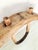 19th Century Hand Hewn Double Ox Yoke With Original Bentwood Bows & Hand Forged Iron Hardware For Sale - Image 10 of 12