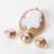 Italian Michael Kneebone Italian Cameo Pendant With Pearl Earrings Set For Sale - Image 3 of 8