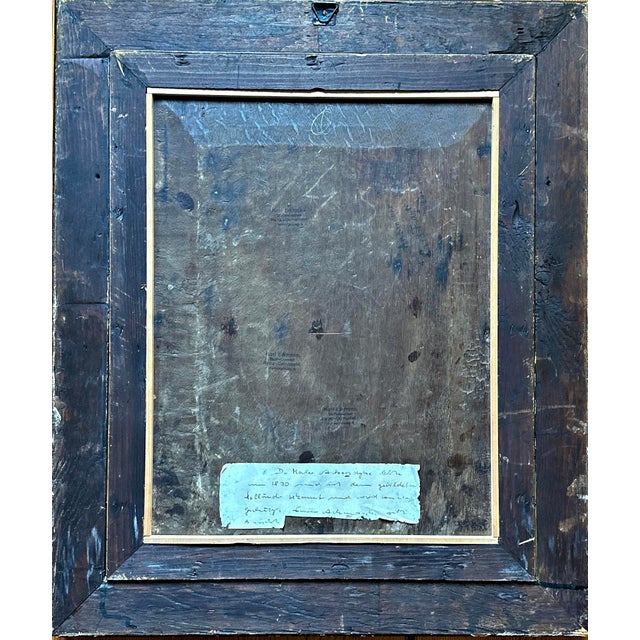 Jacob Akkersdijk, The Doctor, 1843, Oil on Wood For Sale - Image 10 of 13