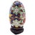 Chinese Vintage Chinese Cloisonné Enamel Egg Box Floral Design on Stand Smithsonian Collection For Sale - Image 3 of 7