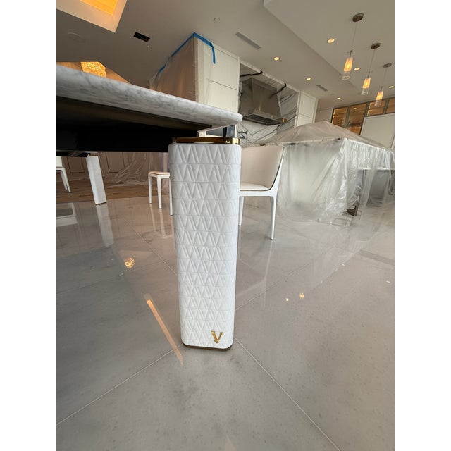 Contemporary Versace Marble Table For Sale - Image 3 of 8