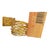 Metal Vintage Sculptural Gold-Tone Woven Metal Napkin Rings – Set of 14 For Sale - Image 7 of 8