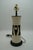 Black & Ivory Geometric Chulucanas Pottery Lamp – Handcrafted Peruvian Art Tall Inca Style Vase Add a touch of artisan...