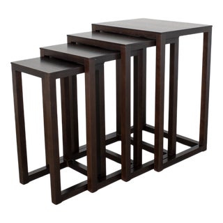 Tables by J. Hoffmann for Wittmann 1980s, Set of 4 For Sale