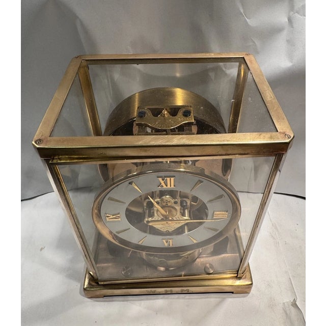 1950s Jaeger LeCoultre “Baby” Atmos Clock For Sale - Image 5 of 11