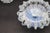 Set of 3 Blue Ercole Barovier "Bullicante" Murano Glass Vase for Barovier & Toso For Sale - Image 12 of 13