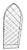 Black Mid 20th Century Mid Century Modern Cathedral Form Wire Wine Rack For Sale - Image 8 of 13