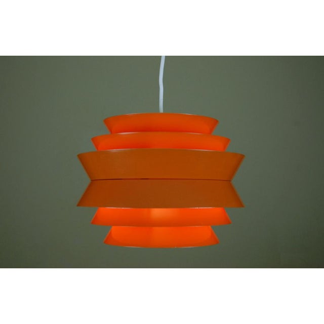 Vintage Swedish Trava Pendant Lamp by Sigurd Lindkvist for Granhaga Metallindustri For Sale - Image 4 of 12