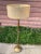 Mid Century Modern Brass and Walnut Floor Lamp For Sale - Image 11 of 11
