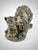 Add timeless character to any library, study, living room, or entryway with this beautifully sculpted vintage lion and cub...