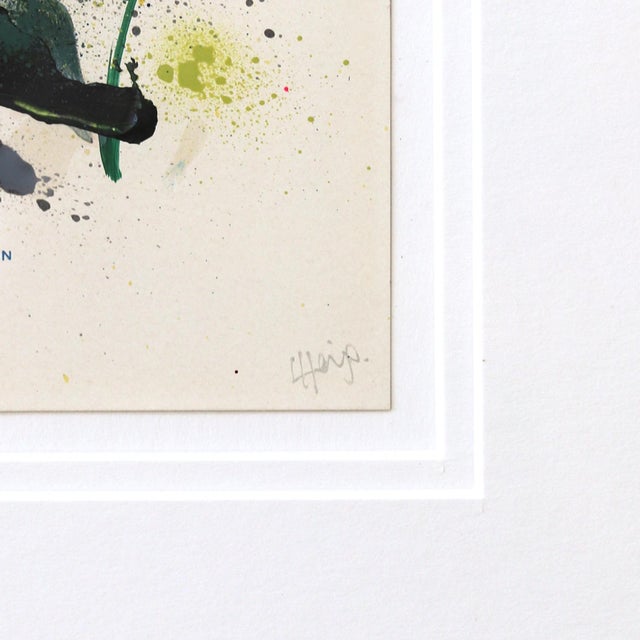 Bladder Campion - Yellow Framed Floral Artwork on Antique Botanical Book Page Artwork by Lee Herring For Sale - Image 9 of 9