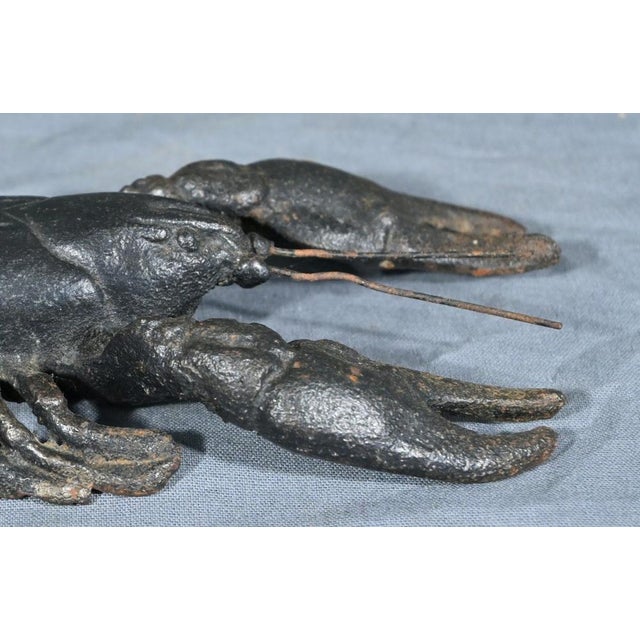 Cast Iron Lobster Paperweight, Early 20th Century For Sale - Image 11 of 17