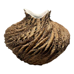 Mid-Century Modern Anne Goldman Coastal Rock Stoneware Vase