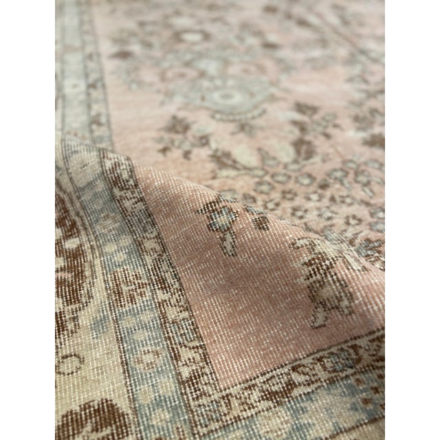 Traditional Bellwether Rugs Vintage Oushak - 6'8" X 10'3" For Sale - Image 3 of 4
