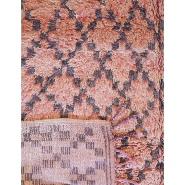 1980s Boujad Berber Rug - 8 X 6.6 Ft For Sale - Image 4 of 8