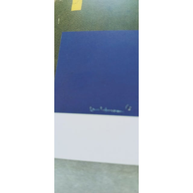 1980s Original Art Print Deep Within the Ravine Hans Hofmann For Sale - Image 4 of 6
