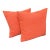 Woven Coral Throw Pillows, Pair For Sale
