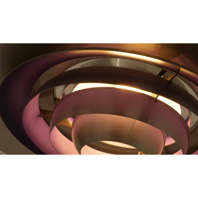 Vintage Hanging Lamp by Preben Fabricius & Jørgen Kastholm P376 for Nordisk Solar, 1960s For Sale - Image 3 of 6