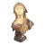 Antique Van Hassels Brussels Venetian Girl Bust, After Riccardo Aurili, With Gryphon Base For Sale