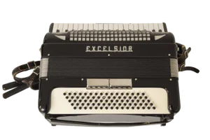 Vintage Black Mod. 304 Excelsior Accordion