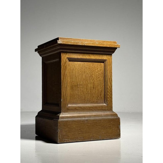 20th Century Classic Wooden Pedestal For Sale - Image 14 of 14