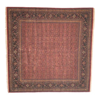 Square Indo Ferahan , 12' X 12'2" For Sale
