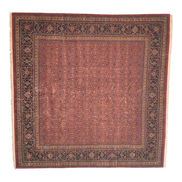 Square Indo Ferahan , 12' X 12'2" For Sale