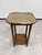 Wood Jugendstil Side Table with Hammered Brass Top, 1920s For Sale - Image 7 of 11