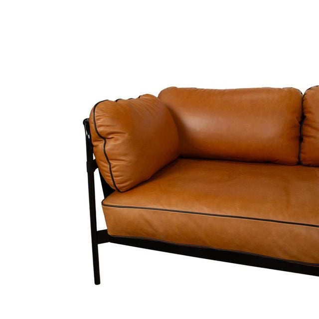 Can 2-Seater Sofa in Cognac Leather from Hay For Sale - Image 6 of 16