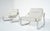 Textile Upholstered Tubular Chrome Lounge Chairs, Italy, 1960s, Set of 2 For Sale - Image 7 of 14