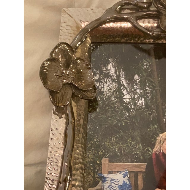 Michael Aram Black Orchid Frame For Sale - Image 10 of 12