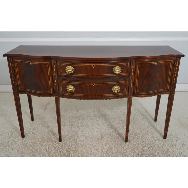 Age: C.2003 Details: Finish No.17 Dovetailed Drawer Construction High Quality Construction Nice Inlay Work Throughout...