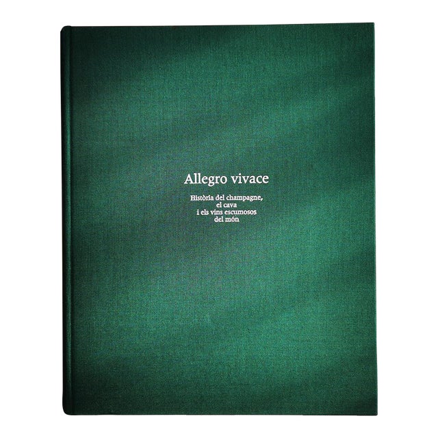 1988 Allegro Vivace History of Champagne Cava Sparkling Wines of the World Hardcover Book 80s For Sale