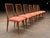 Rare Set of Six Dining Chairs by Joaquim Tenreiro in Caviúna Wood, Brazil, 1950s For Sale - Image 9 of 13