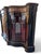 French Boulle-Style Sideboard in Wood with Brass and Glass, 1800s For Sale - Image 3 of 14