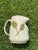 Vintage 1994 Handcrafted Ceramic Pitcher With Sculptural Leaf Motif For Sale - Image 10 of 10