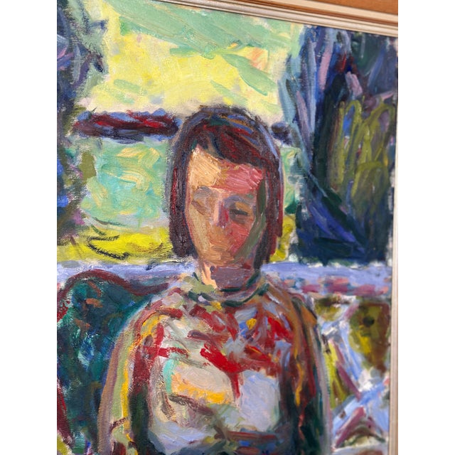 Bertil Eriksen, Café Scene, 1960s, Oil on Canvas, Framed For Sale - Image 4 of 18