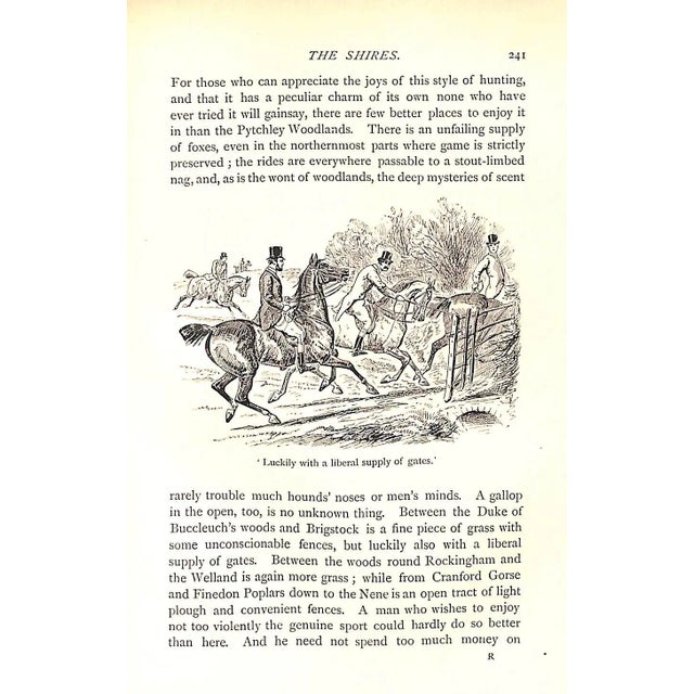 "The Badminton Library: Hunting" 1885 His Grace the Duke of Beaufort, K. G. For Sale - Image 9 of 9