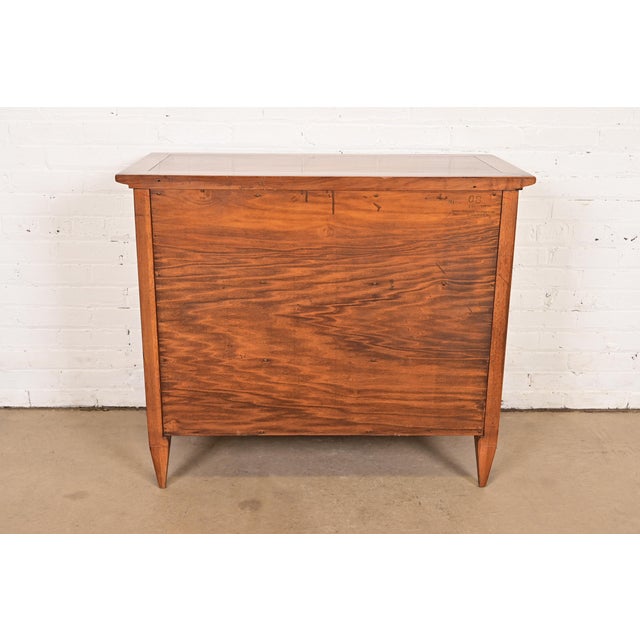 Tomlinson Sophisticate Mid-Century Modern Walnut Buffet Server or Bar Cabinet, 1950s For Sale - Image 12 of 14