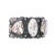 Late 20th Century 7" Shawn Cayatineto (navajo) Sterling Wild Horse Jasper Cuff Bracelet For Sale - Image 5 of 10