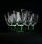 Murano Crystal Martini Glass by Moretti, Set of 6 For Sale - Image 7 of 18