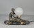French Art Deco Lamp with Lady and Glass Globe Shade, 1920s For Sale - Image 16 of 16